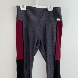 Pink Victoria’s Secret workout leggings